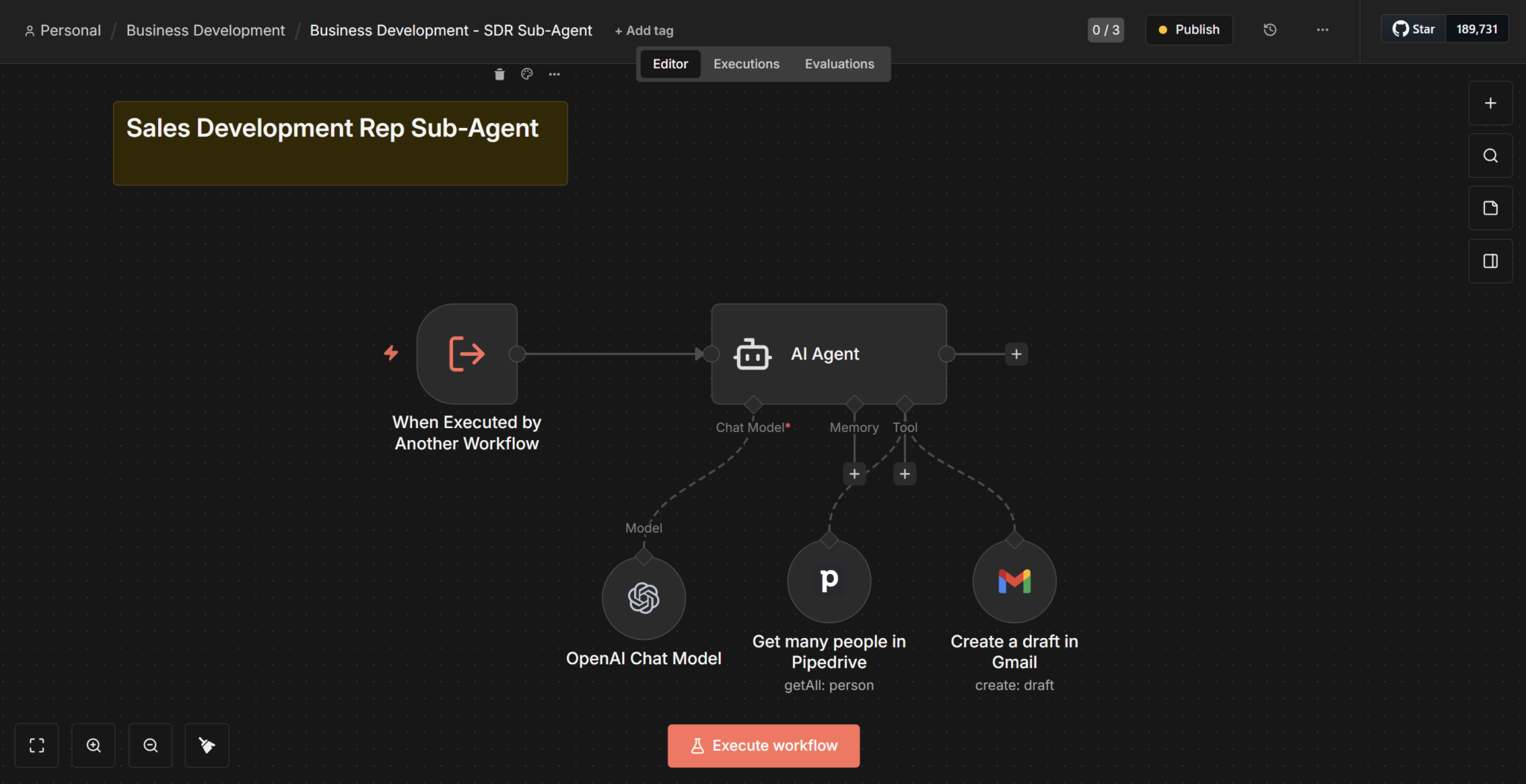 AI Agents (Business Development Team)